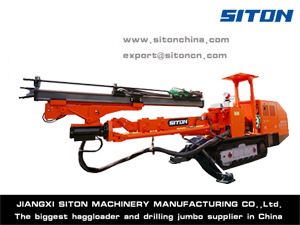 DT1-14D Single Boom Jumbo for Steep Slope