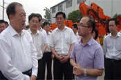 Su Rong, Secretário Regional de Jiangxi visita a Siton
