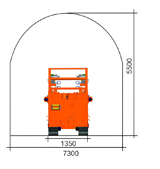 Jumbo de perfuração horizontal DT2-35